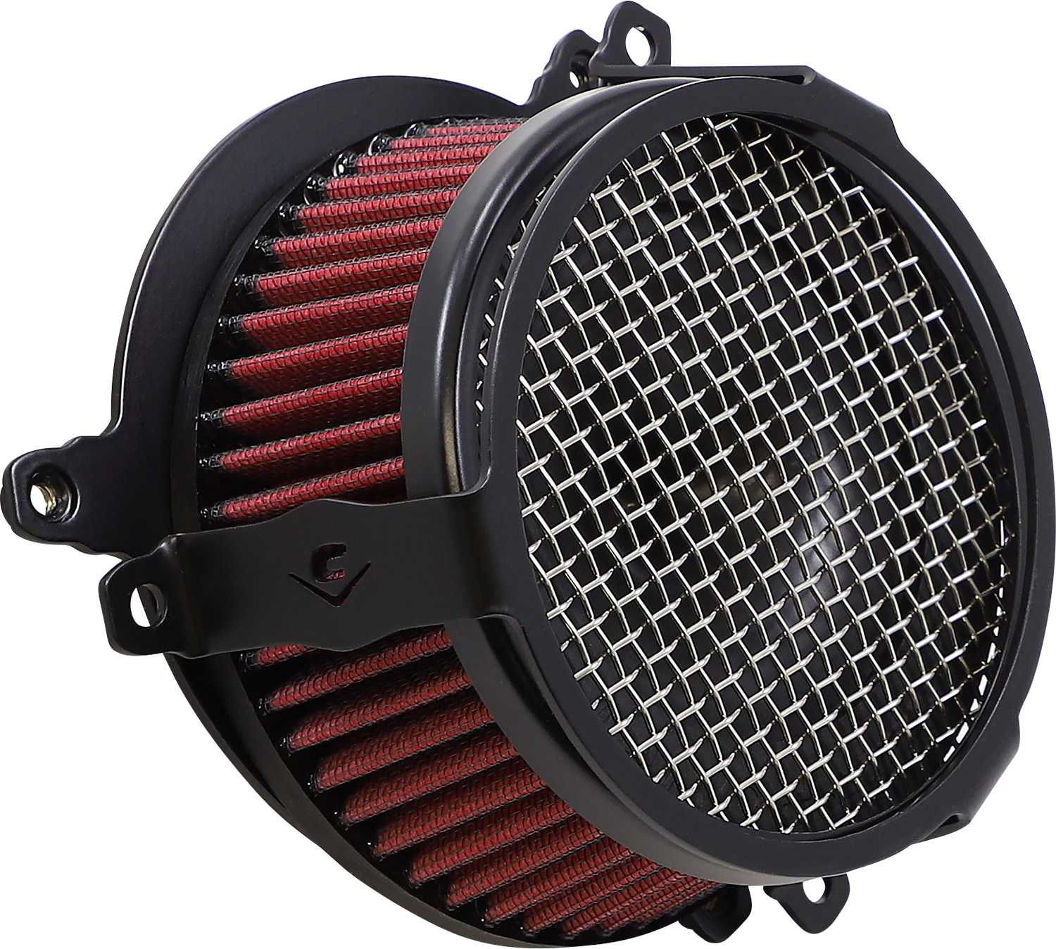 COBRA Air Filter - Plain - Black 606-0102-03B-SB