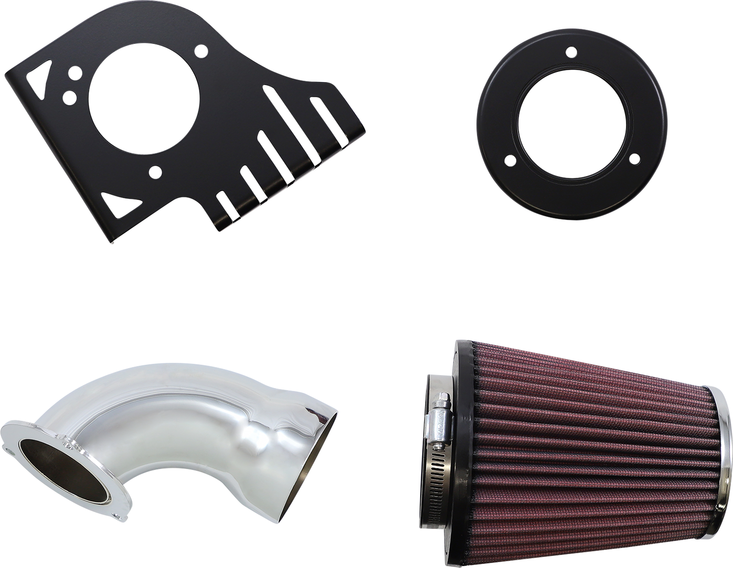 COBRA Cone Air Filter - Chrome/Chrome 606-0101-06