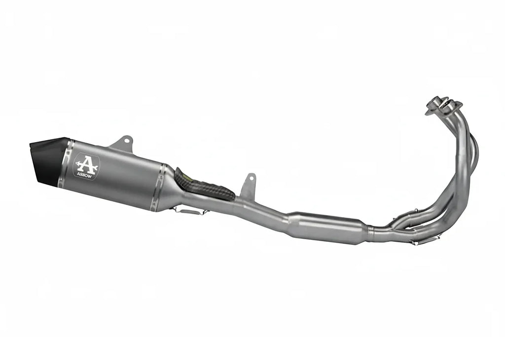 Arrow  Kawasaki  Z650 / Ninja 650 / Versys 650 E5+ 2025 Full System With Veloce Titanium Silencer - 77501vl