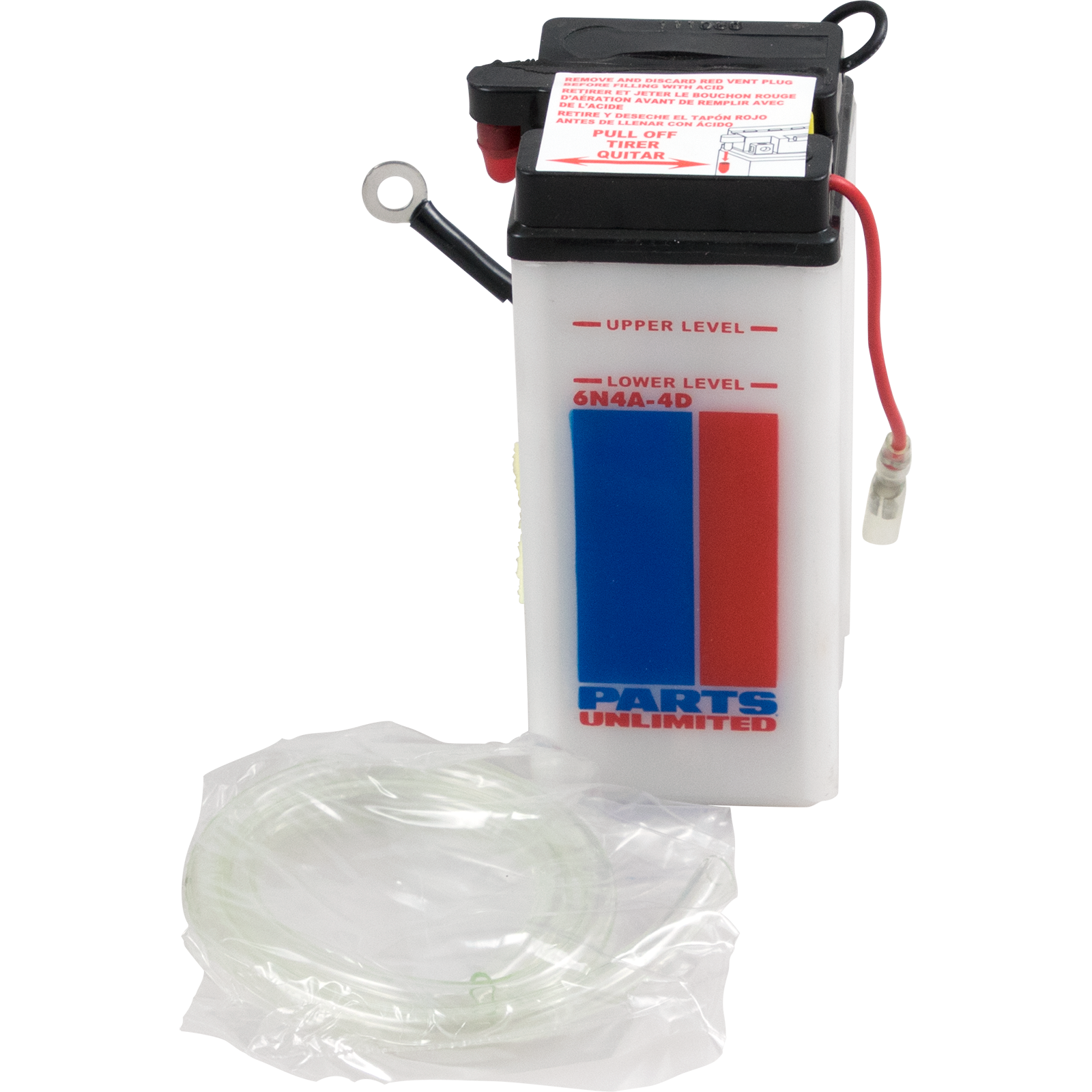 Parts Unlimited Conventional Battery 6n4a4d
