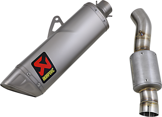 AKRAPOVIC Track Day Muffler - Titanium S-H10SO25-APLT 1811-4017