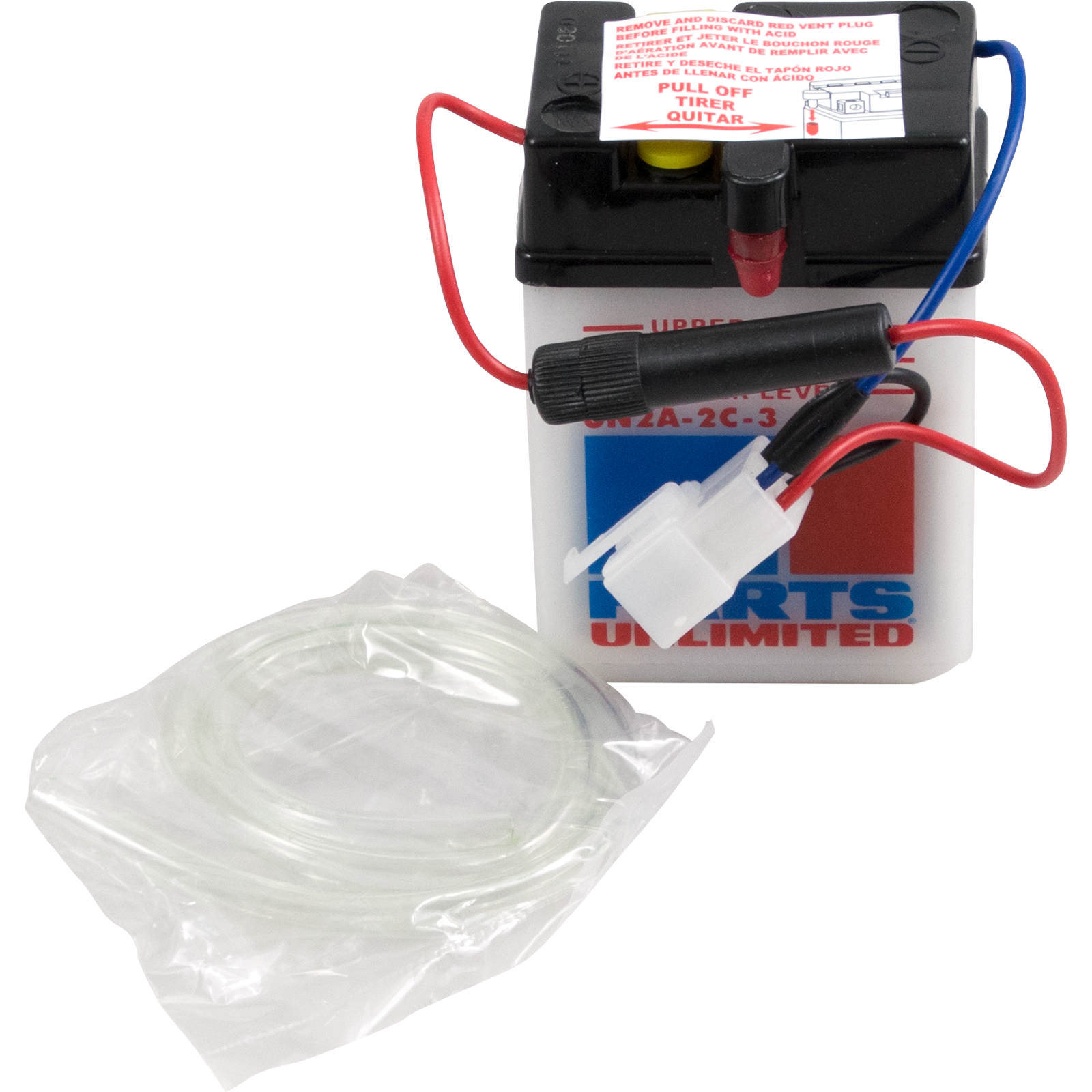 Parts Unlimited Conventional Battery 6n2a2c3