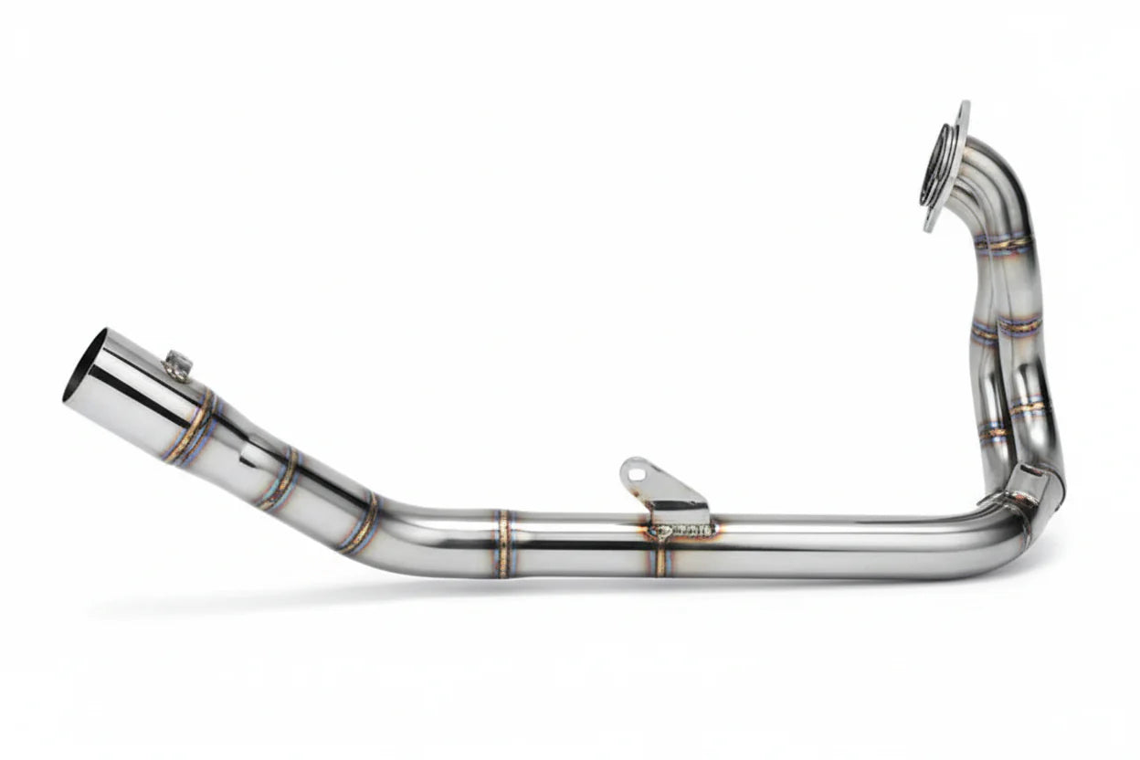 KOVE 800X PRO/ 800 RALLY E5+ 2025 STAINLESS STEEL COLLECTORS - 72205pd