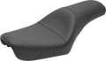 SADDLEMEN Profiler Basket-weave Seat - Black - FXDWG 804-05-147