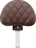 SADDLEMEN Driver's Backrest - Lattice Stitched - Brown 11567BLS