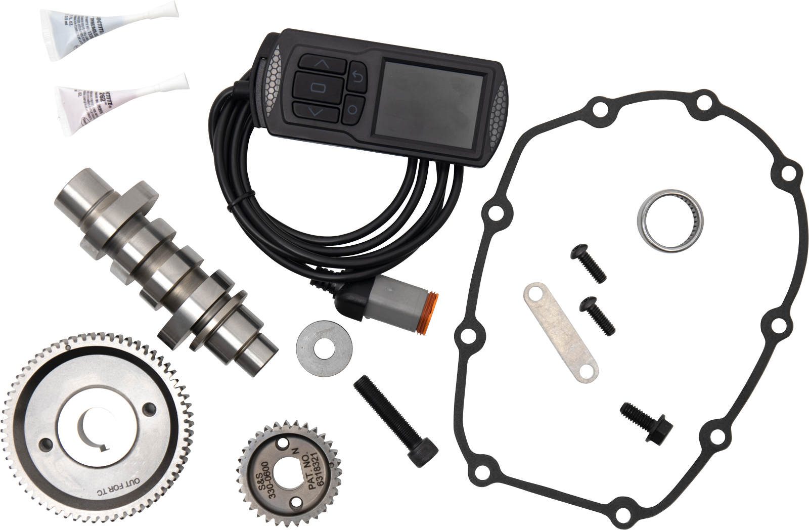 S&S CYCLE Camshaft with PV-3 Kit - 475G - Gear Drive F/17-19;USE W/S&S EXH/AC 330-0726