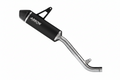 ZONTES 703F E5+ '25 INDY RACE ALUMINIUM DARK EXHAUST - 72670akn
