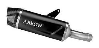 IN STOCK OPEN BOX  71987AKN  Arrow Indy Race EVO aluminium "Dark" silencer with carby end cap Kawasaki NINJA 1100 SX 2025