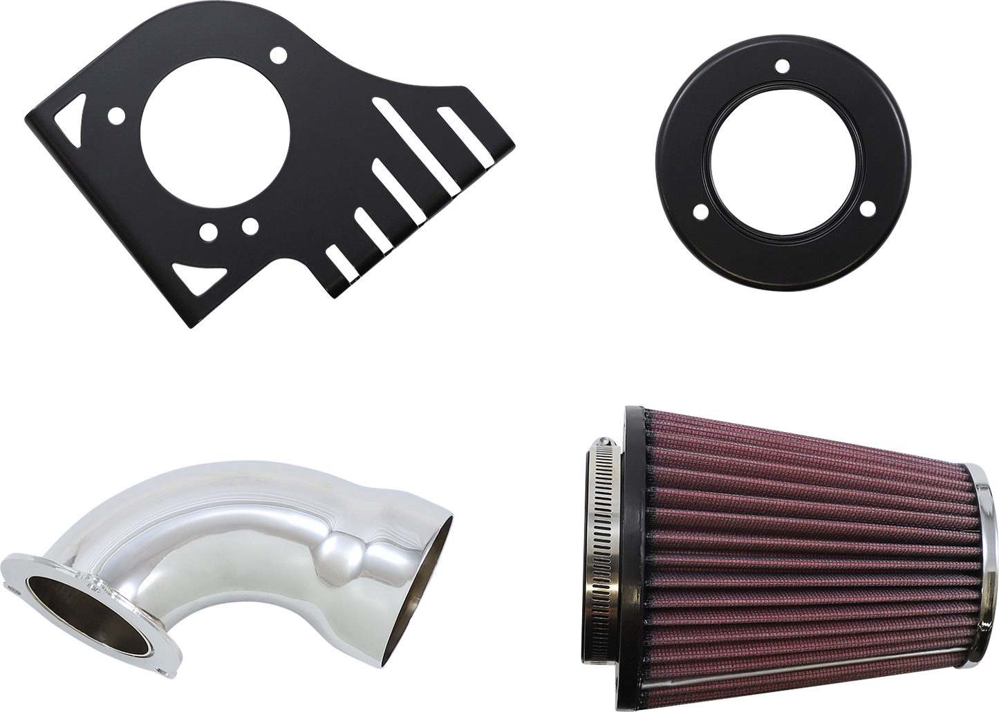 COBRA Cone Air Filter - Chrome/Chrome - Softail 606-0104-06