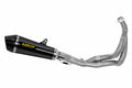 KAWASAKI  Z650 / NINJA 650 / VERSYS 650 E5+ 2025 FULL SYSTEM WITH X-KONE NICHROM DARK SILENCER
