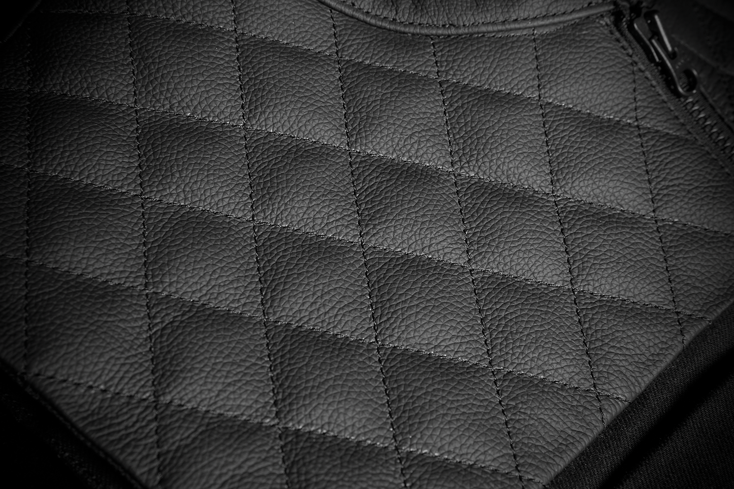 ICON Chamonix Denim Vest - Black - Large 2830-0554