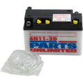 Parts Unlimited Conventional Battery 6n112d