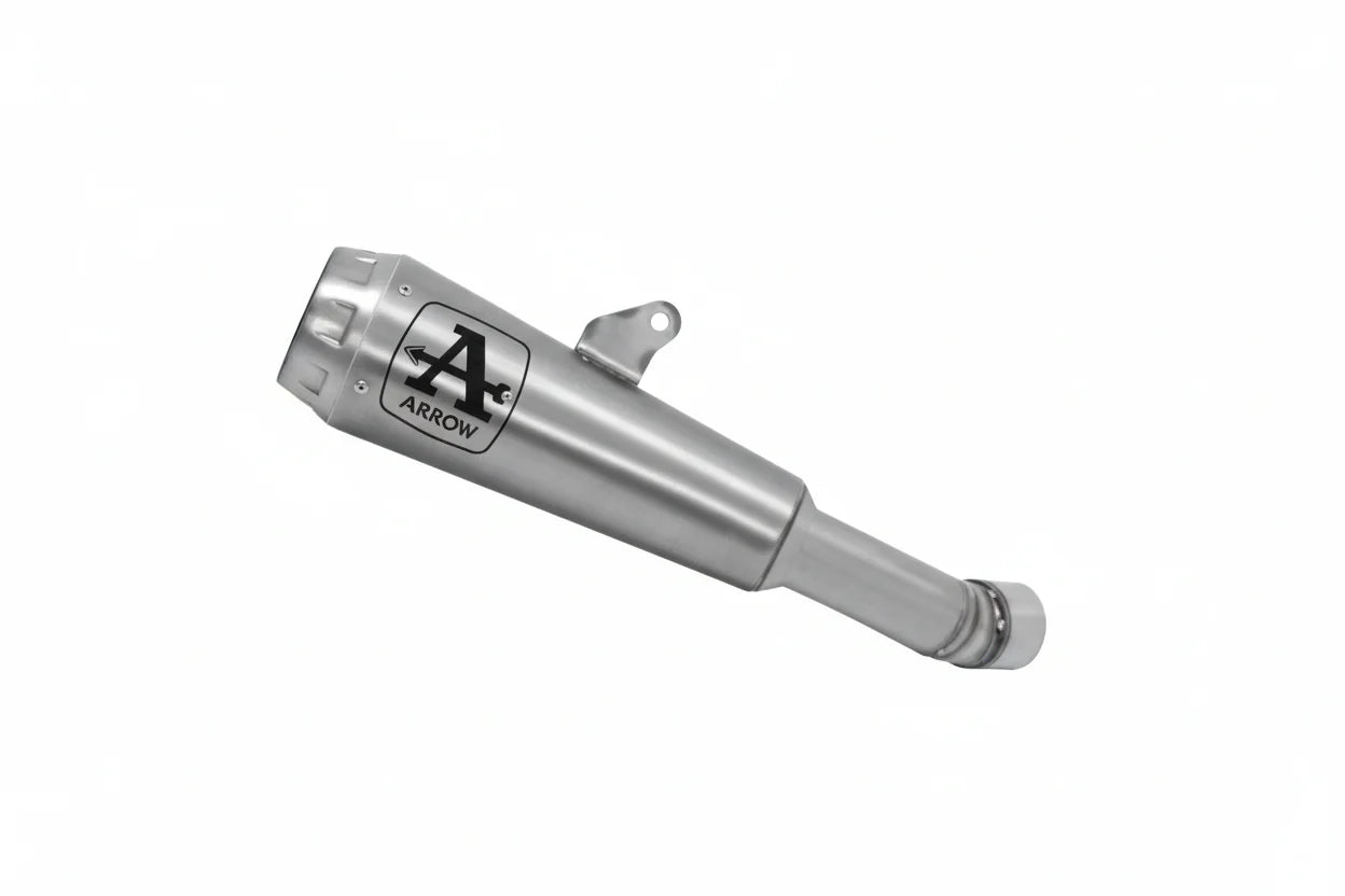IN STOCK 71874PRI Arrow Pro-Race Slip-on Exhaust, Nichrome for  Ninja 400/Z400 500 2019- 2025