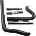 COBRA 909 Exhaust - Black - '06-'11 Dyna 6709B