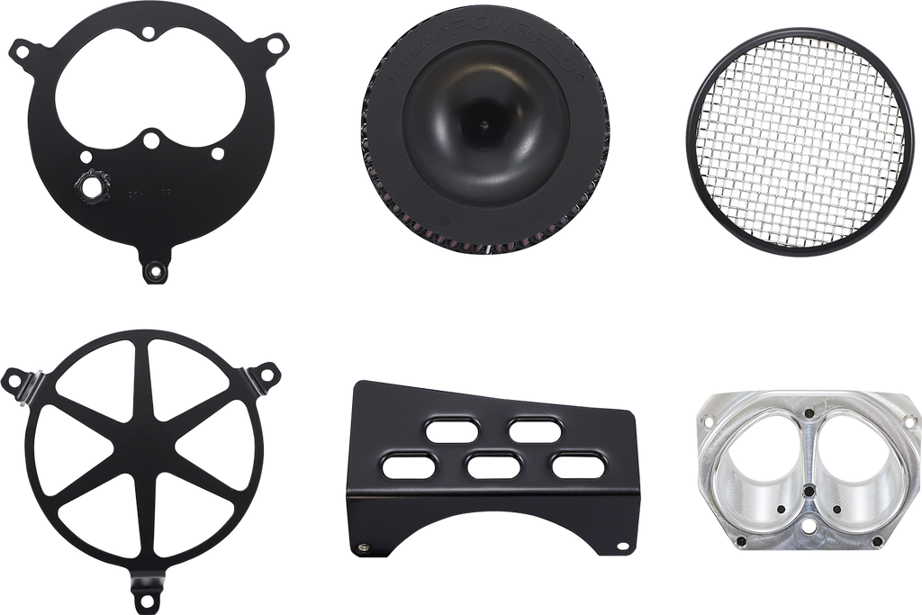 COBRA Spoke Air Filter - Black - Bolt 06-0267-04B-SB