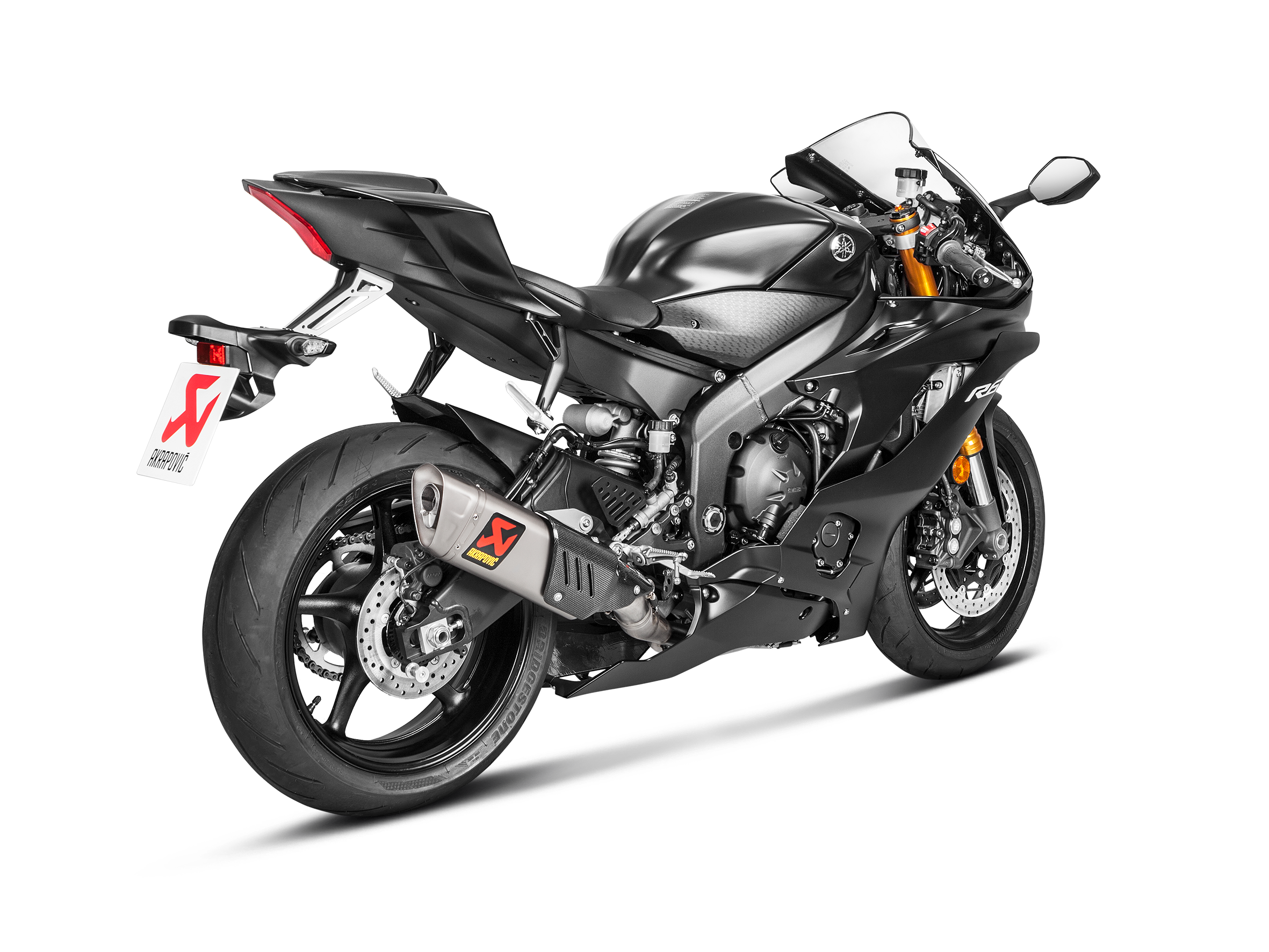 AKRAPOVIC Evolution Exhaust - Titanium YZF- R6 2008-2025 S-Y6E9-APT 1810-2520
