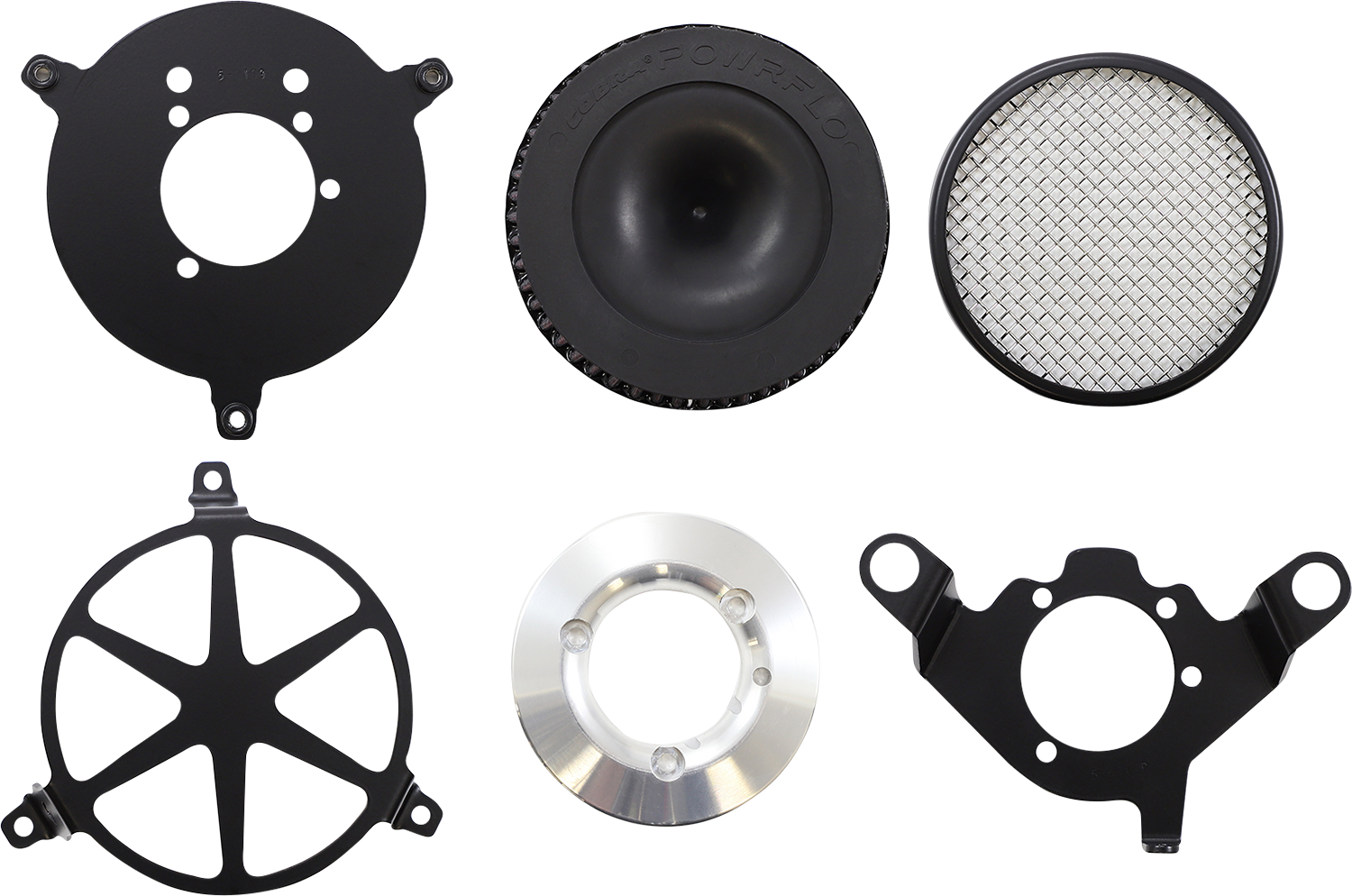 COBRA Air Filter - Spoke - Black 606-0102-04B-SB
