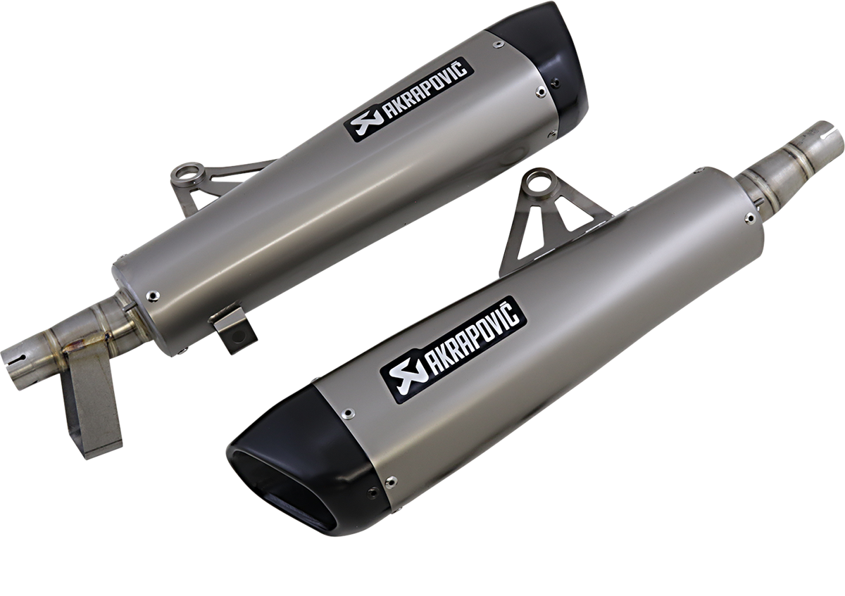 AKRAPOVIC Titanium Mufflers S-T12SO4-HCQT 1811-3944