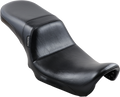 LE PERA Daytona 2-Up Seat - Without Backrest - Smooth - Black - Dyna LK-515