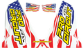 PRO CIRCUIT T-6 Mini Decal - Stars and Stripes D22MINI-SS