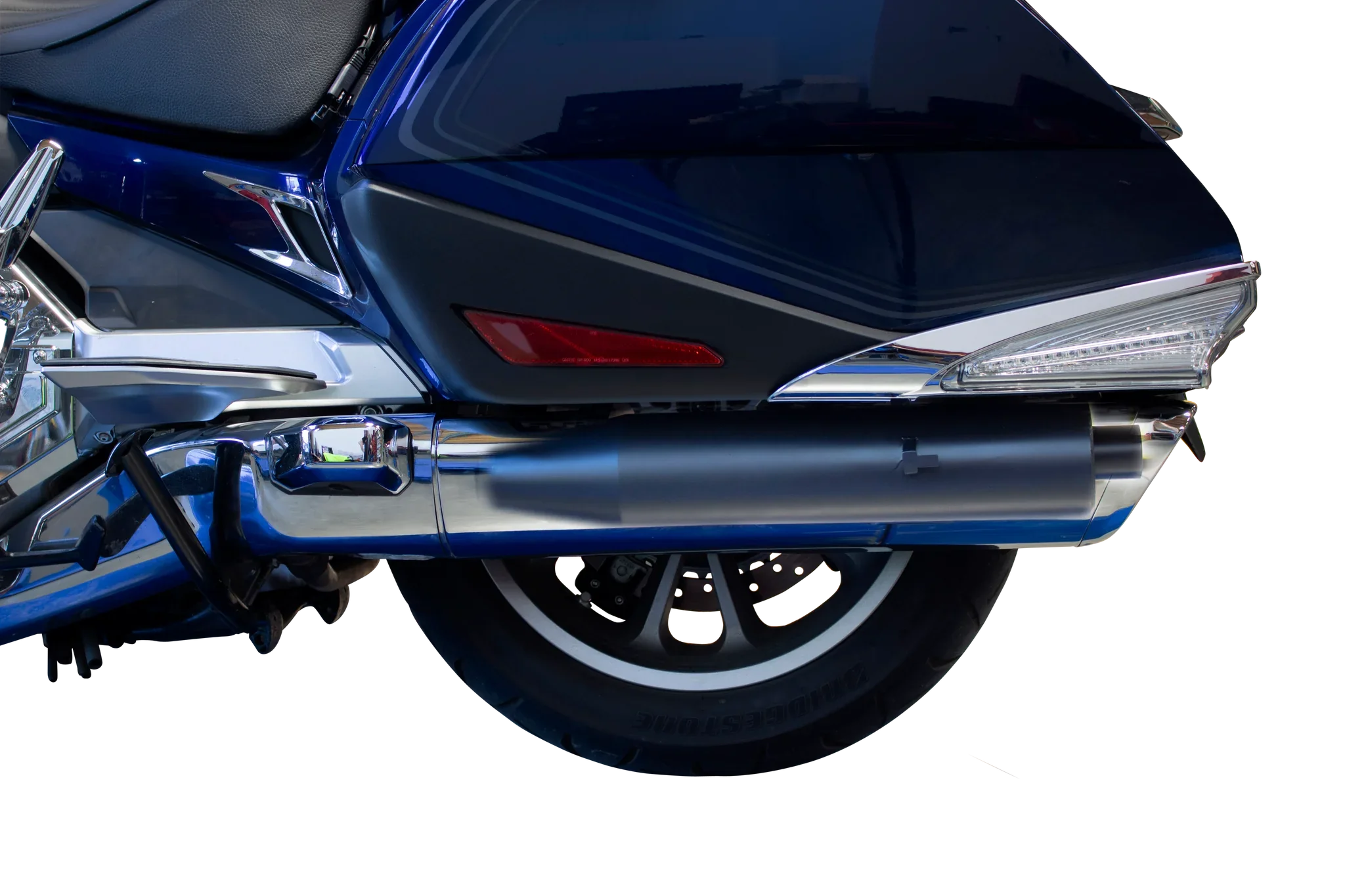 Two Brothers Comp-S Slip-On System Gold Wing 2018-22 005-5200499D-B