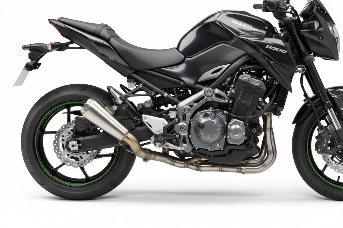 71856PRI  Arrow Kawasaki Z 900 17-25 Homologated Nichrom Pro-Race Silencer With Stainless Steel Link Pipe For Original And Arrow Collec.