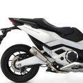 73518PRN  Arrow Pro-Race Slip-on Exhaust, Nichrome Dark for Honda Forza 750 2021-2024