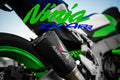 Austin Racing  V3 250mm Black   SLIP-ON COMPLIANT & RACE exhaust for 2023- 2025  KAWASAKI ZX4R/RR