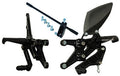 Graves motorsports yamaha r1 adjustable rearsets 2007-2008