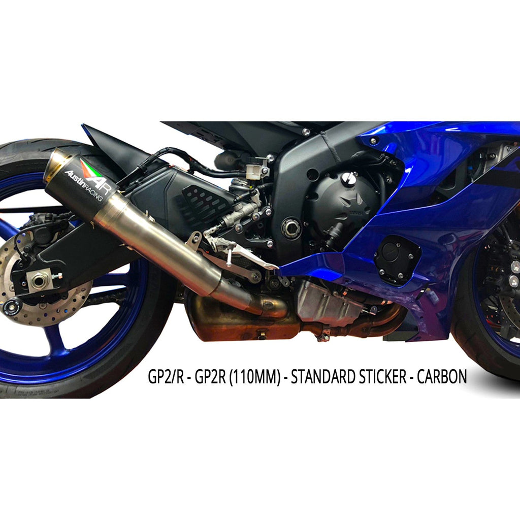 Austin Racing YAMAHA R6 2006 - 2019 GP1/GP1R & GP2/GP2R & V3 SLIP-ON RACE EXHAUST SYSTEMS  AR106