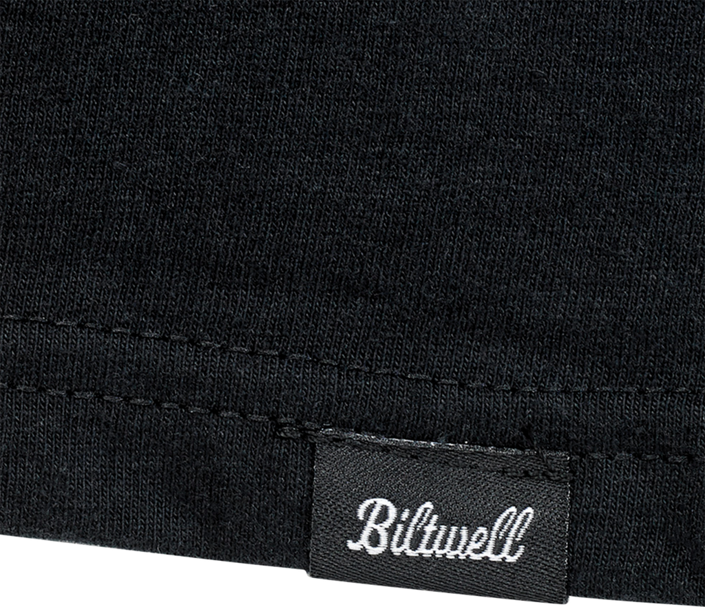 BILTWELL Badge T-Shirt - Black - XL 8101-074-005