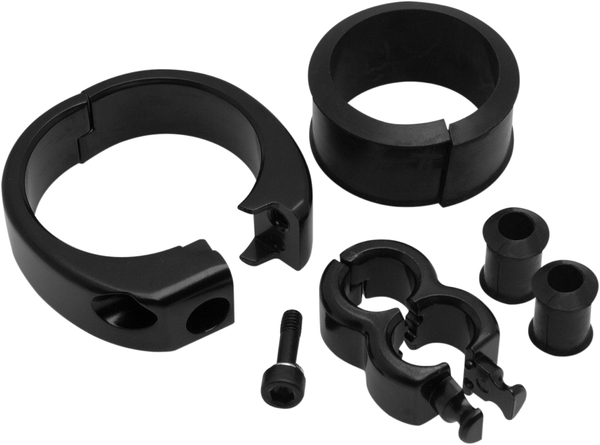 MOTION PRO Cable Clamp - Dual - 1-1/4" - 1-1/2" Mounting Diameter - Black 11-1991