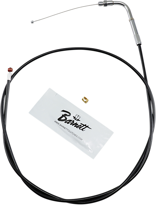 BARNETT Throttle Cable - +6" - Black 101-30-30008-06