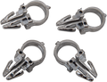 DRAG SPECIALTIES Handlebar Wiring Clips- 3/8" - 4PK 31-0001-4-HC3