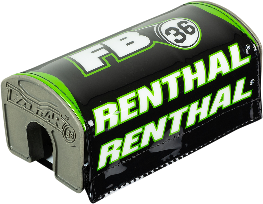 RENTHAL Bar Pad - Fatbar36™ - Black/Green P345