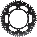MOOSE RACING Dual Sprocket - Black - 49 Tooth 1210-808-49-10X