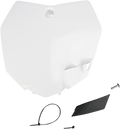 UFO Front Number Plate - White KT04051#047