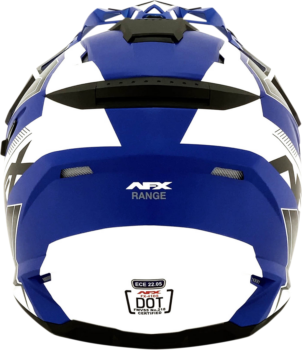 AFX FX-41 Helmet - Range - Matte Blue - XL 0140-0074
