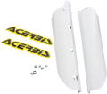 ACERBIS Lower Fork Covers - White 2404730002