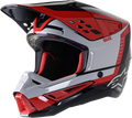 ALPINESTARS SM5 Helmet - Beam - Black/Gray/Red - XL 8303722-1313-XL
