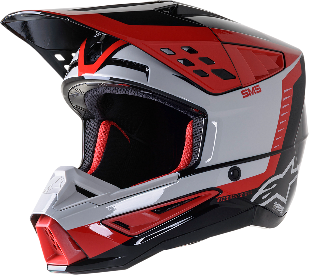 ALPINESTARS SM5 Helmet - Beam - Black/Gray/Red - Small 8303722-1313-SM
