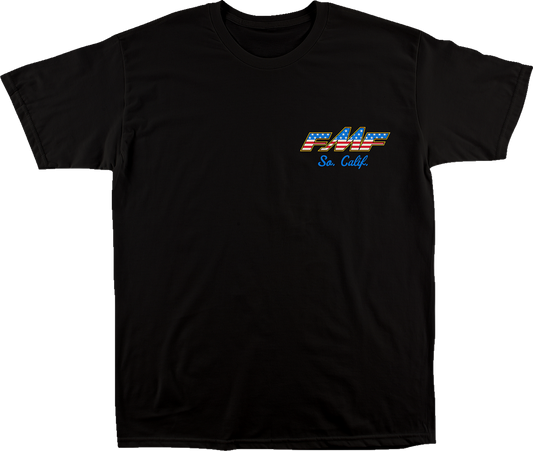 FMF American Speed T-Shirt - Black - Large SP23118912BLKL 3030-23079