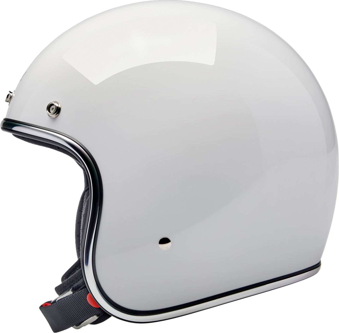 BILTWELL Bonanza Helmet - Gloss White - XS 1001-164-201