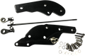 DRAG SPECIALTIES Forward Control Extensions - Black - Softail 56319