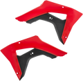 ACERBIS Radiator Shrouds - Red/Black 2645451018