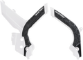 ACERBIS X-Grip Frame Guards - White/Black 2783151035