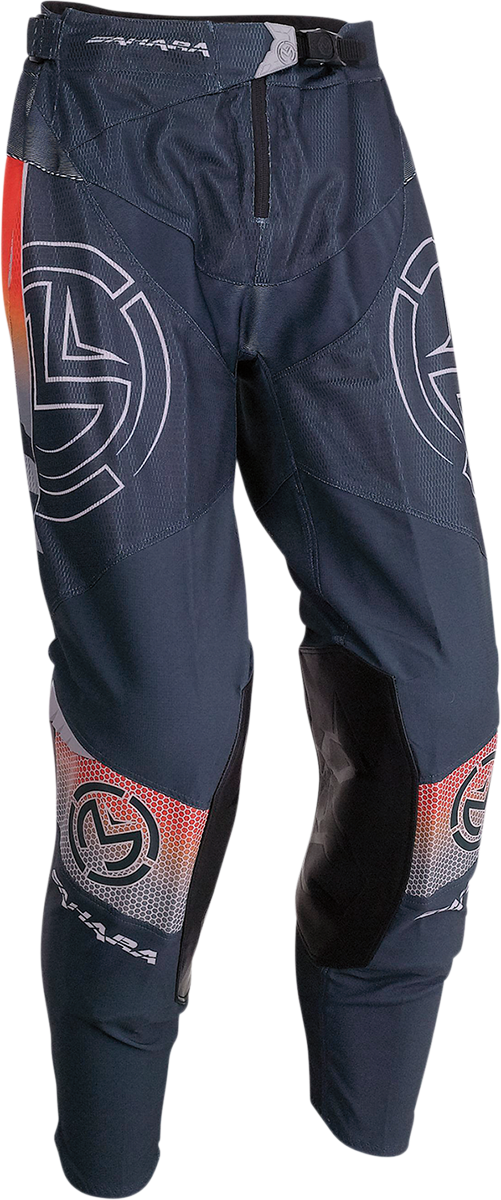 MOOSE RACING Sahara Pants - Orange/Gray - 34 2901-9914