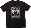 MOOSE RACING Acclaim T-Shirt - Black/Silver - Small 3030-21357