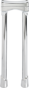 BILTWELL Risers - Murdock - Oversized - 14" - Chrome 6413-105-14