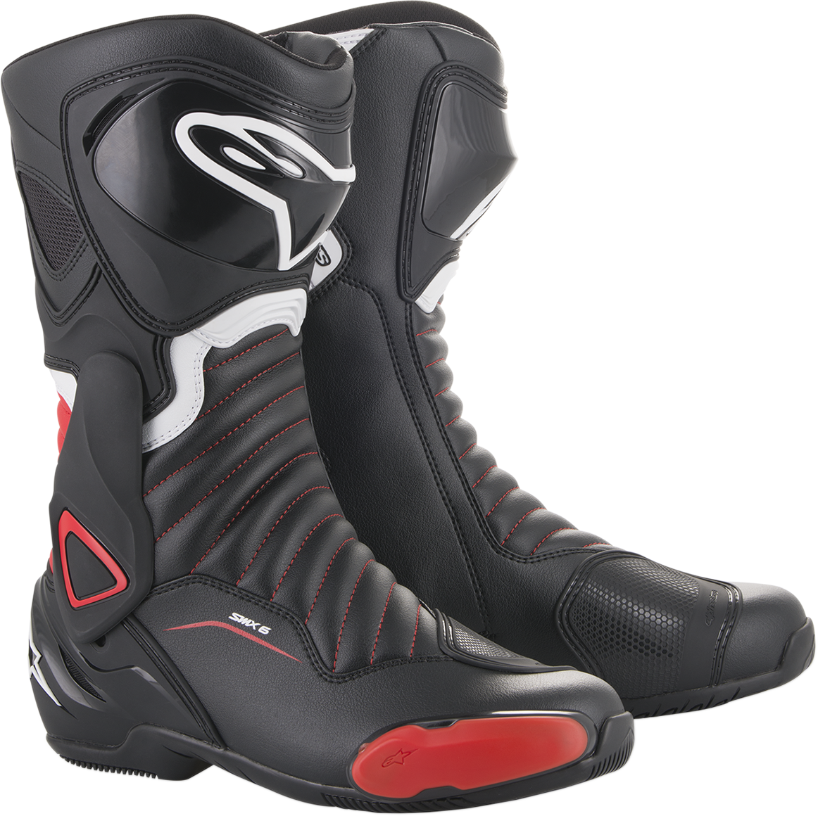 ALPINESTARS SMX-6 v2 Boots - Black/Red - US 9.5 / EU 44 22230171344